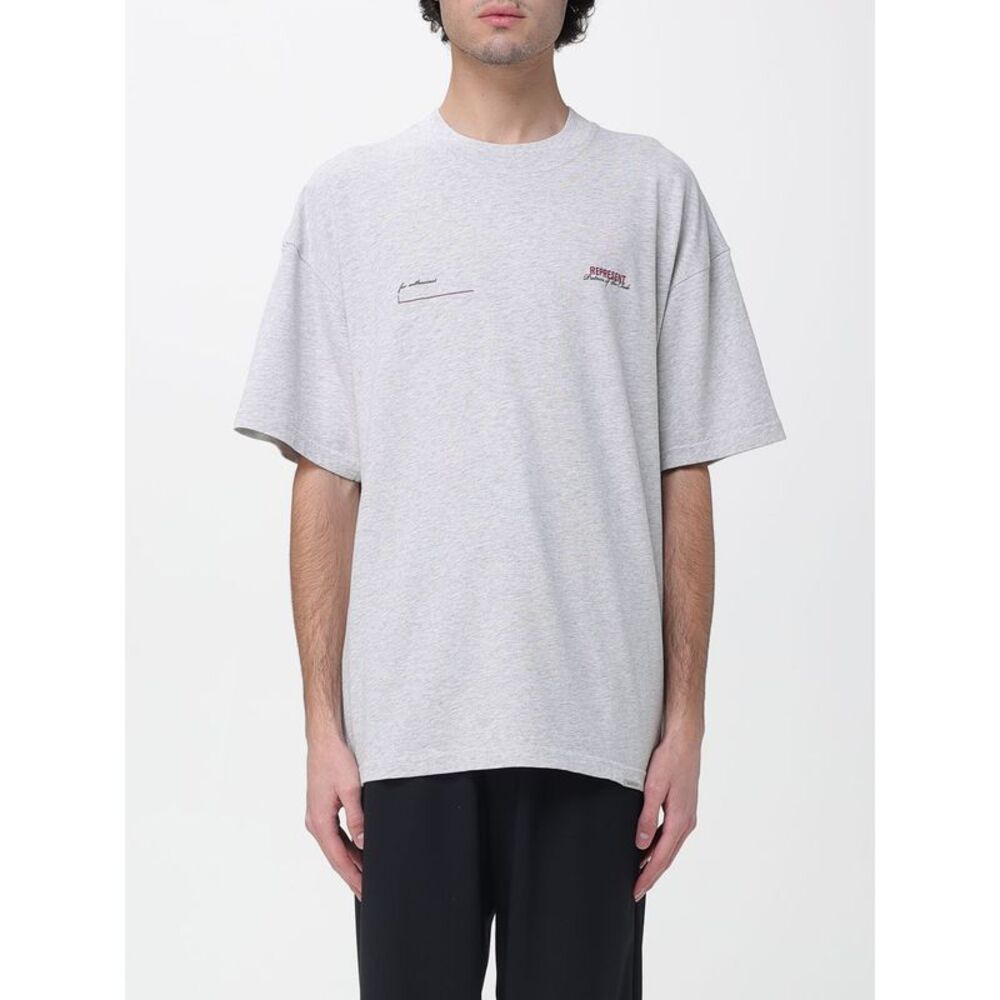 Represent Men Cotton Logo T-Shirt Represent